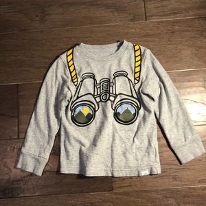 Gap kids Binoculars long sleeve shirt 4T